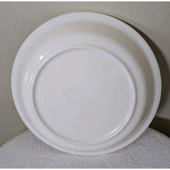 Vintage Cherry Pie Recipe Plate USA 10” Stoneware Pie Dish Mid Century - Picture 2 of 5